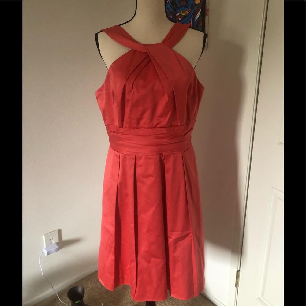 Pink bridesmaid dress